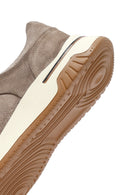 Erkek Bej Bağcıklı Süet Deri Sneaker | Derimod