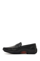 Erkek Siyah Deri Casual Loafer | Derimod
