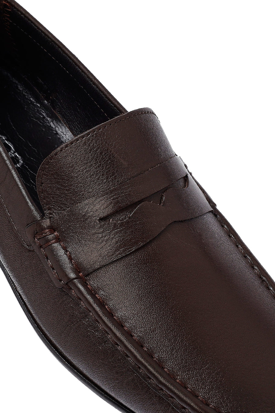 Men's Brown Leather Casual Loafer