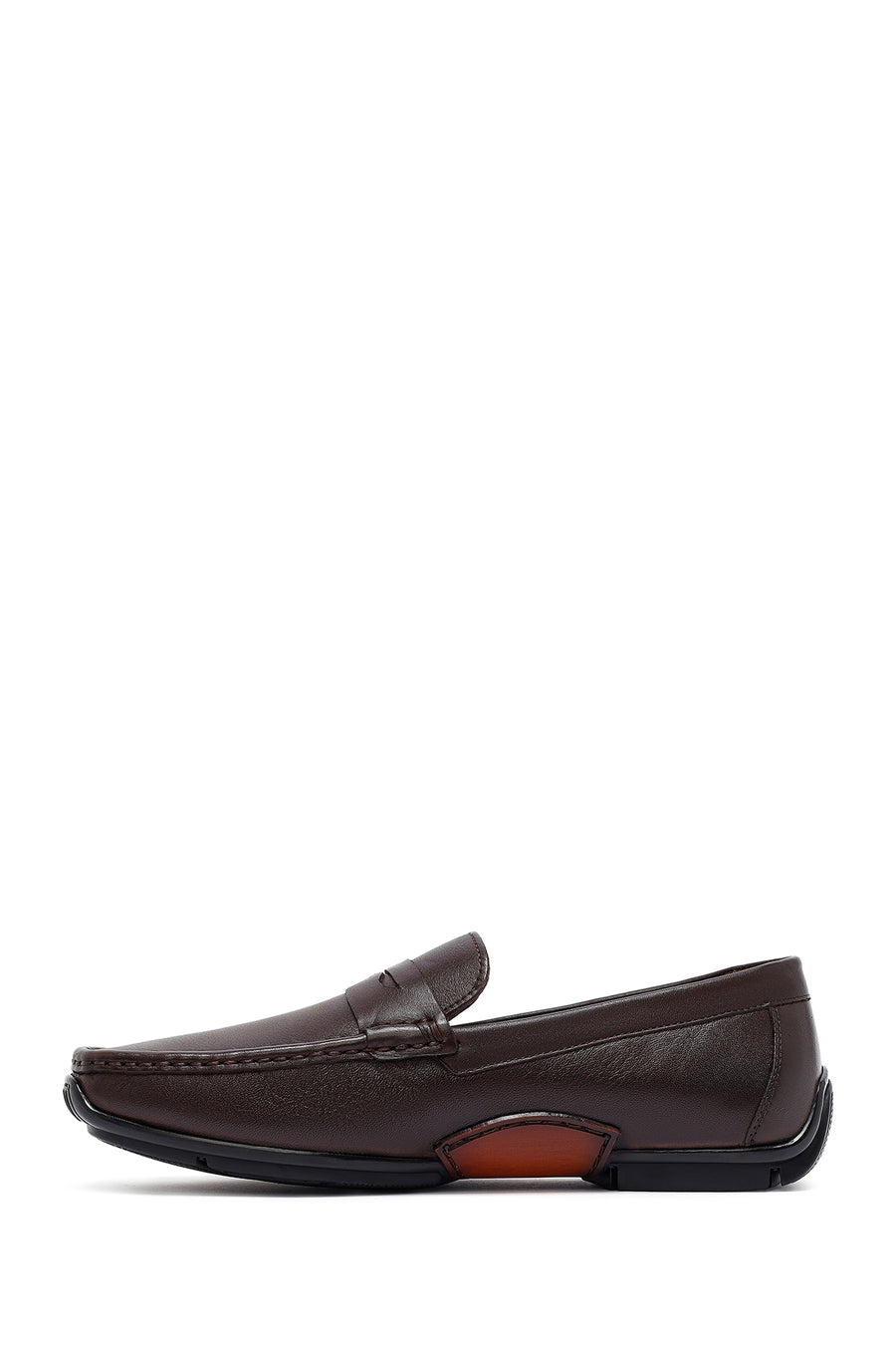 Men's Brown Leather Casual Loafer