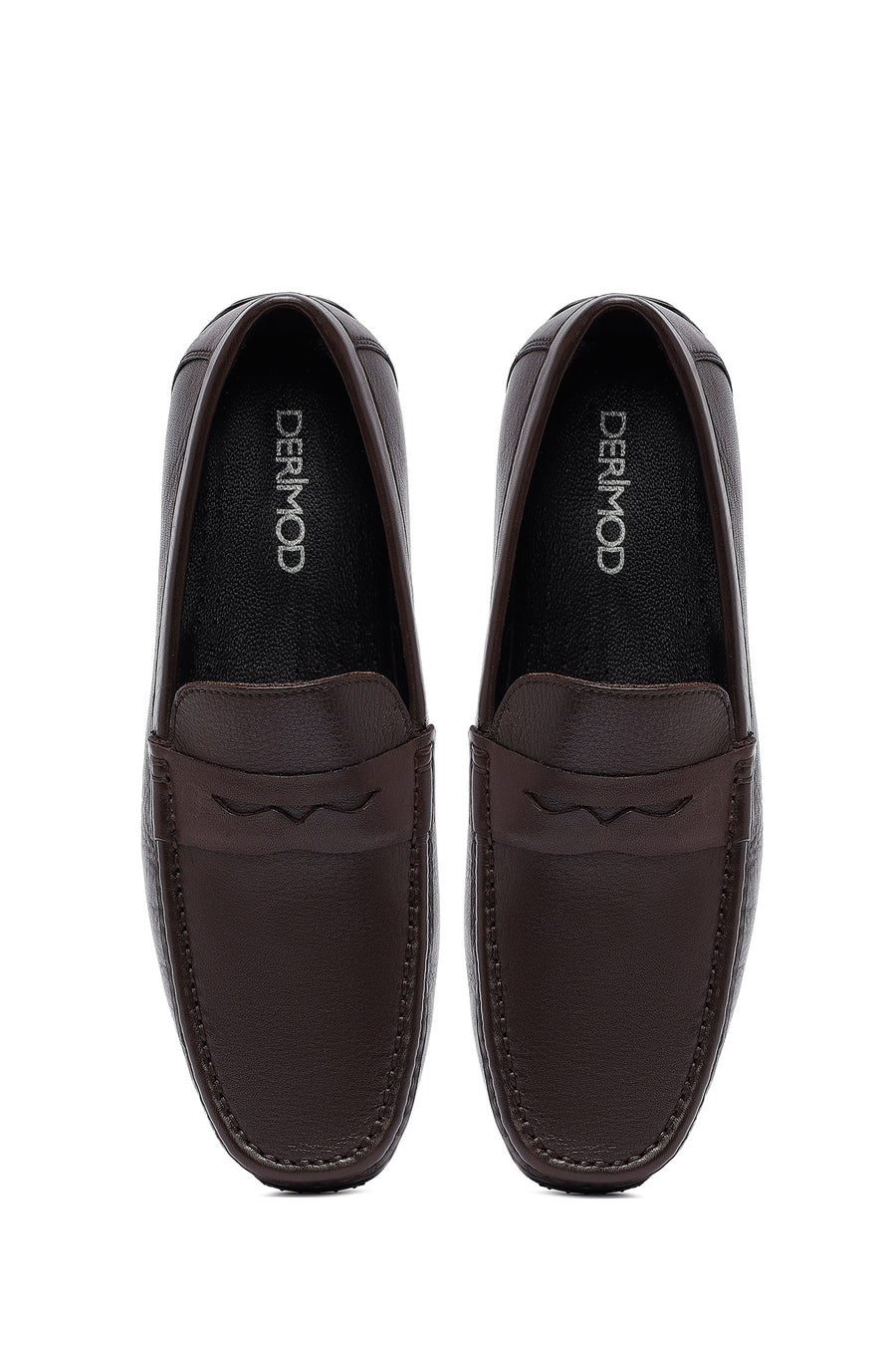 Men's Brown Leather Casual Loafer