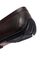 Erkek Kahverengi Deri Casual Loafer | Derimod