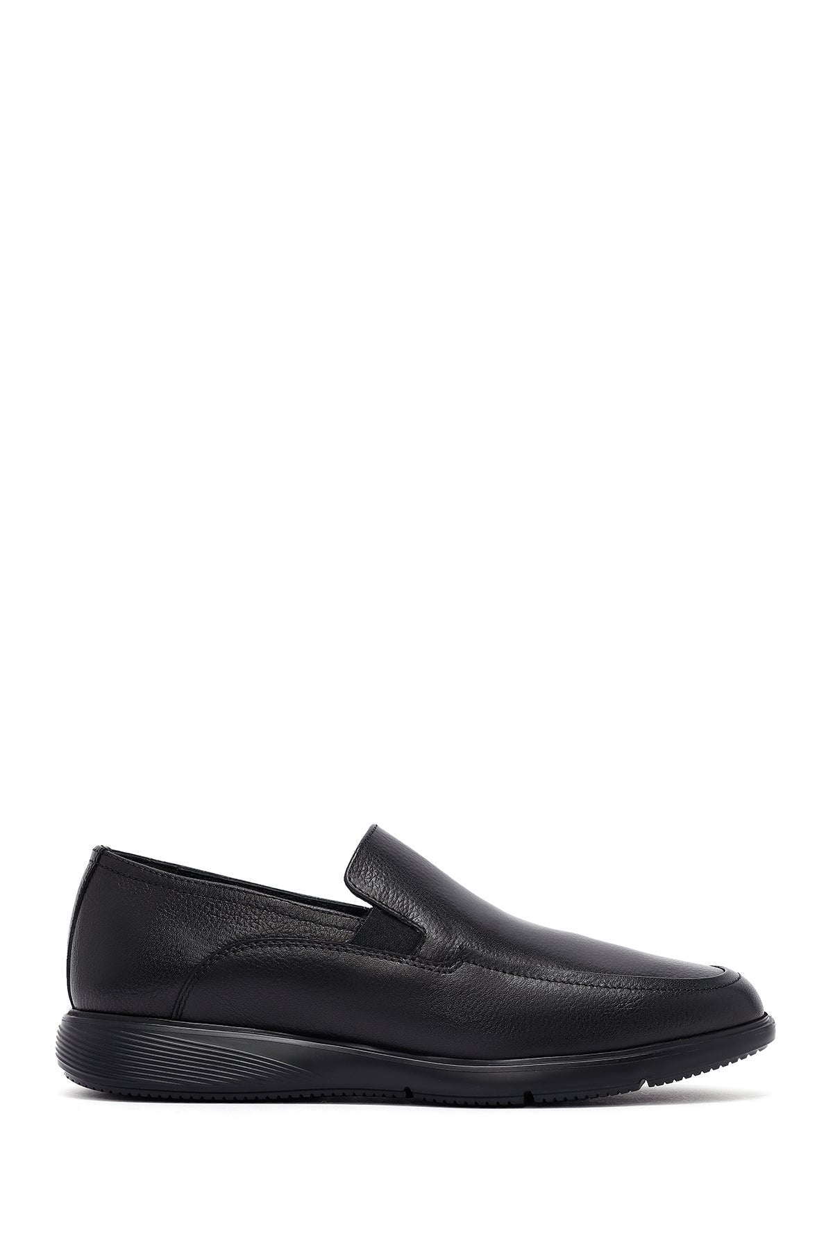 
Men's Black Leather Loafer
 25SFD6421FT | Derimod