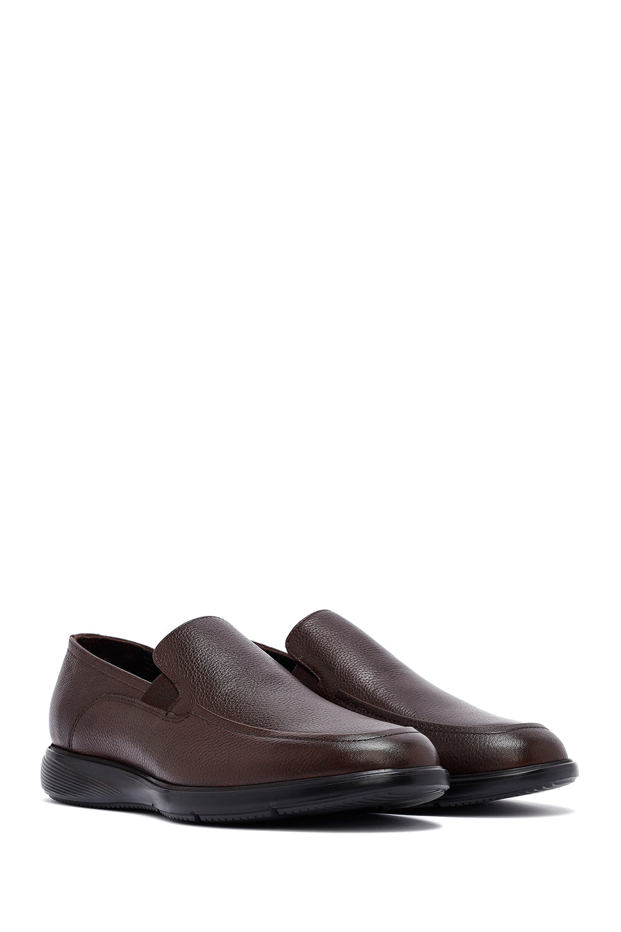 
Men's Brown Leather Loafer
