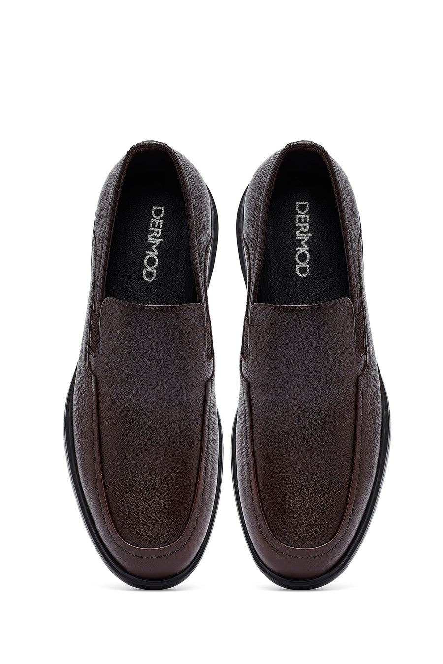 
Men's Brown Leather Loafer
