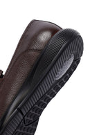 Erkek Kahverengi Deri Loafer | Derimod