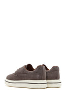 Men's Mink Lace-Up Thick-Soled Suede Leather Casual Shoes | Derimod