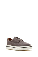 Men's Mink Lace-Up Thick-Soled Suede Leather Casual Shoes | Derimod