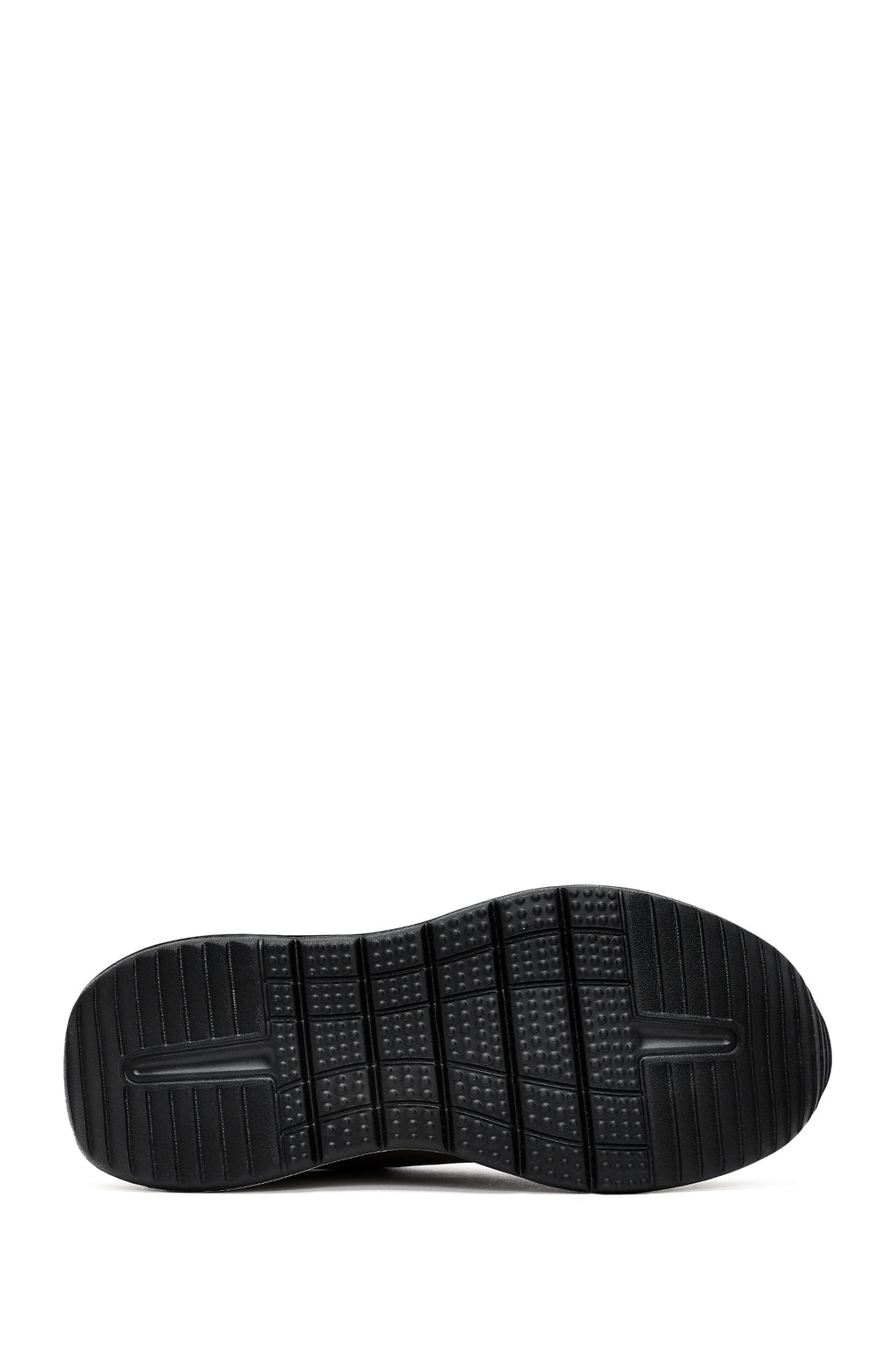 Erkek Yeşil Bağcıklı Kalın Tabanlı Nubuk Deri Sneaker