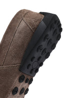 Erkek Vizon Süet Deri Loafer | Derimod