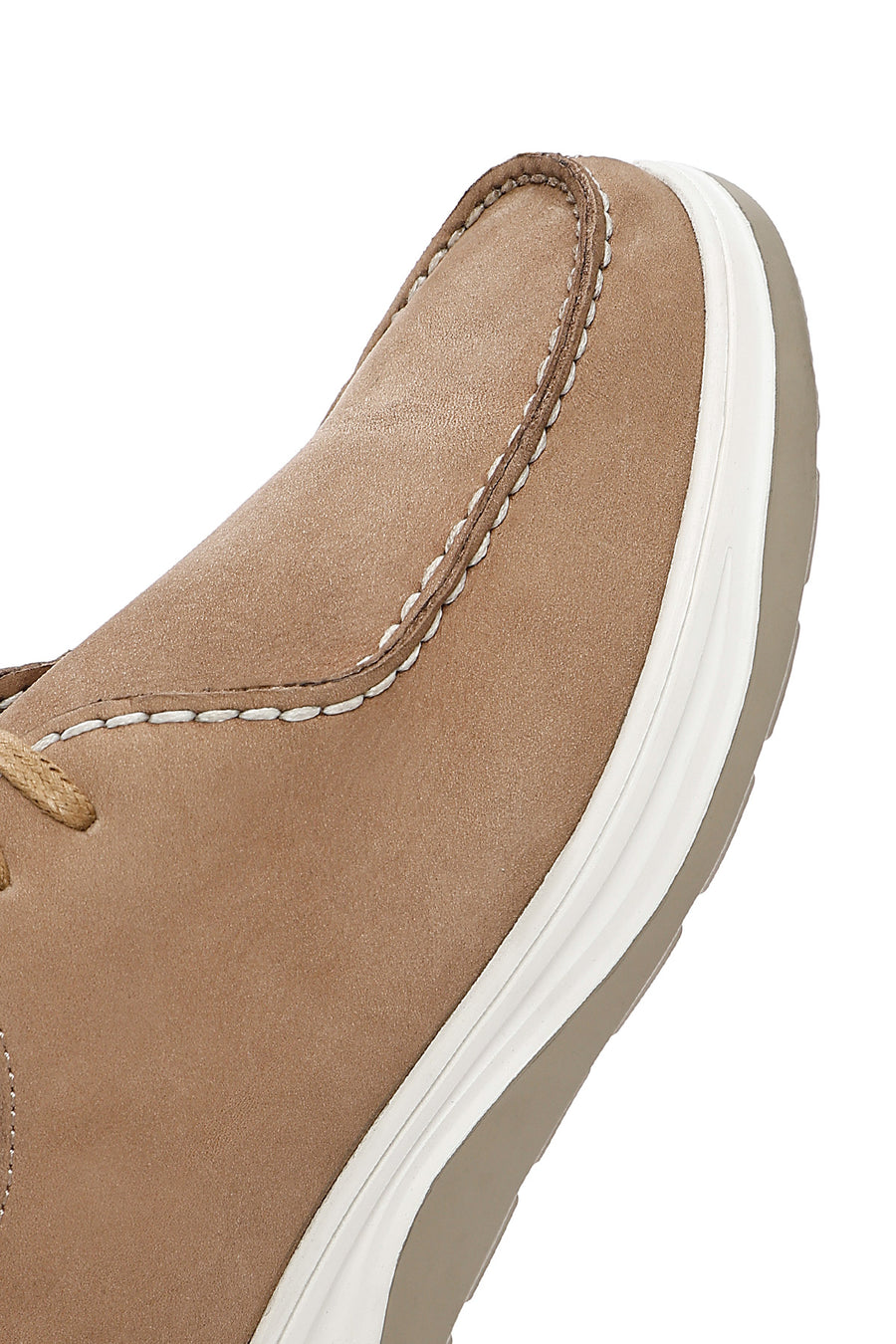 Men's Mink Lace-Up Nubuck Leather Comfort Shoes