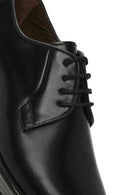 Erkek Siyah Bağcıklı Deri Casual Ayakkabı | Derimod