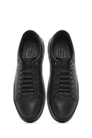 Men's Black Lace-up Leather Casual Shoes | Derimod
