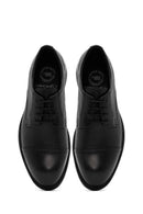 Erkek Siyah Bağcıklı Deri Klasik Ayakkabı | Derimod