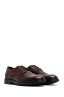 Men's Brown Laced Leather Classic Shoes | Derimod