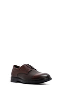 Men's Brown Laced Leather Classic Shoes | Derimod