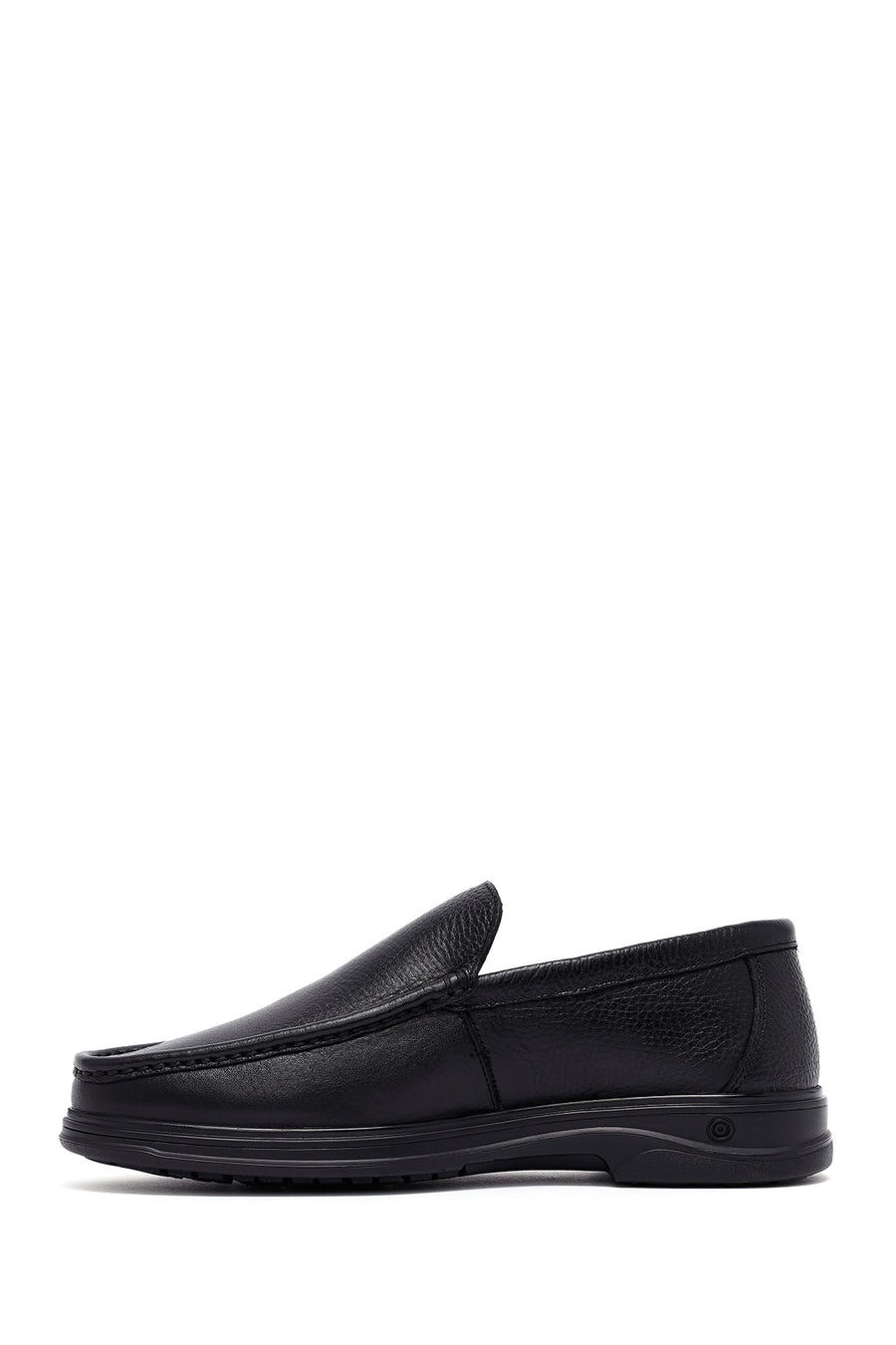 Erkek Siyah Deri Comfort Loafer