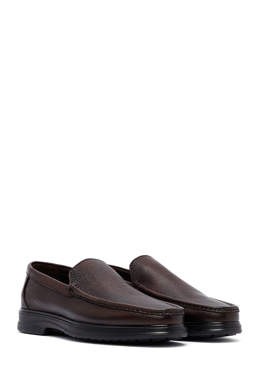 Men's Brown Leather Comfort Loafer