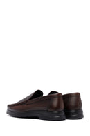 Men's Brown Leather Comfort Loafer | Derimod