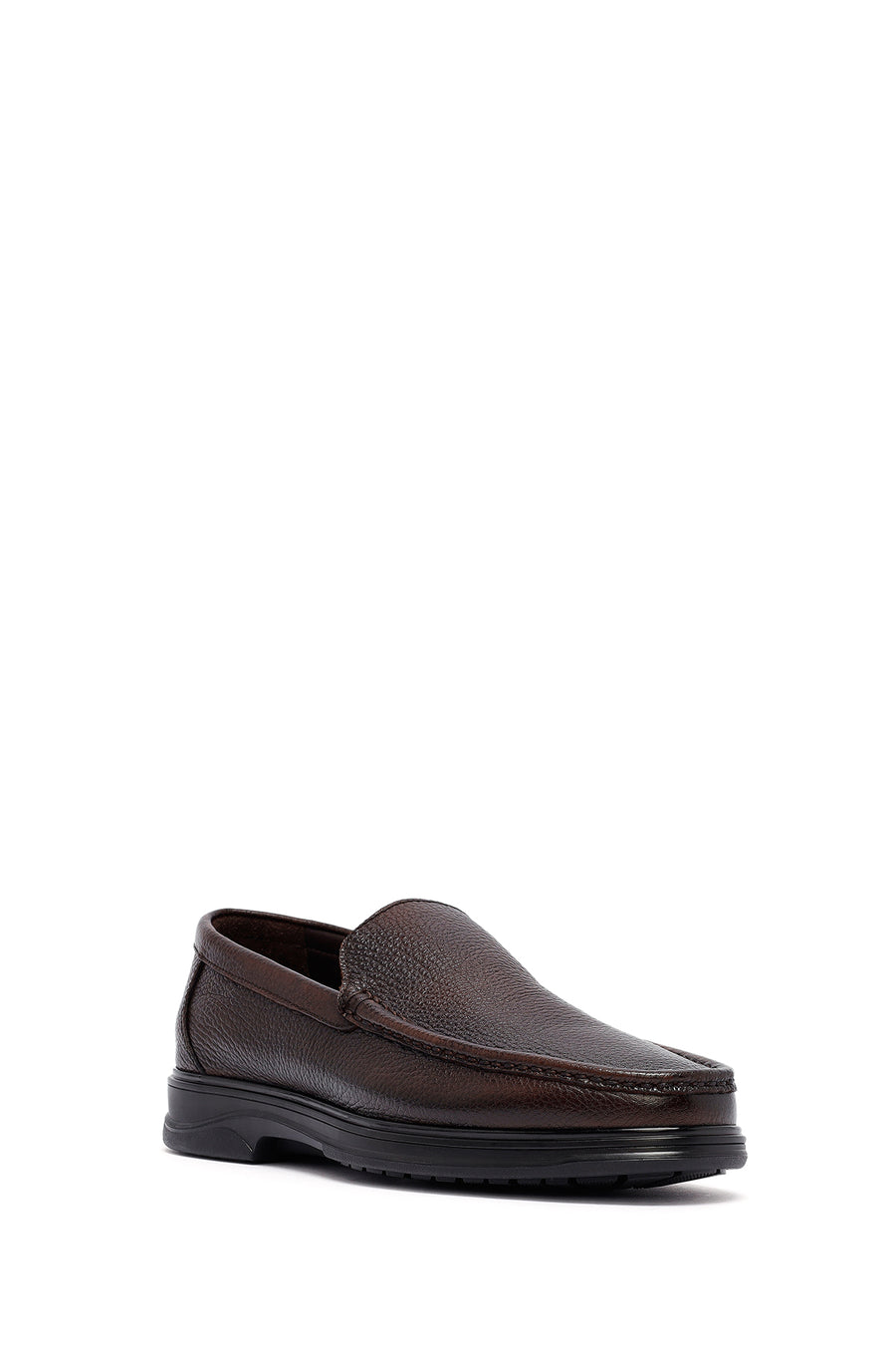 Men's Brown Leather Comfort Loafer
