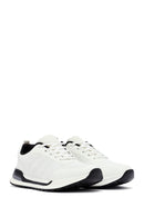 Derimod Zero Erkek Beyaz Bağcıklı Kumaş Sneaker | Derimod