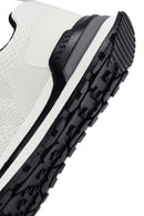 Derimod Zero Erkek Beyaz Bağcıklı Kumaş Sneaker | Derimod