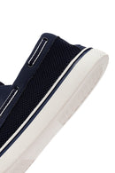 Derimod Zero Erkek Lacivert Bağcıklı Kumaş Casual Ayakkabı | Derimod