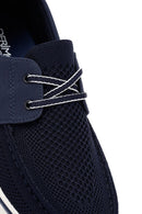 Derimod Zero Erkek Lacivert Bağcıklı Kumaş Casual Ayakkabı | Derimod