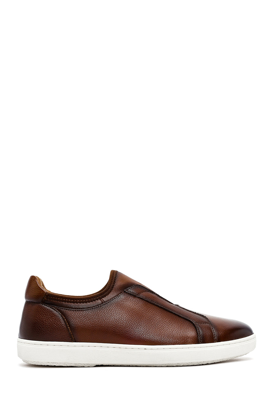 Men's Brown Leather Sneaker 25SFD691918 | Derimod
