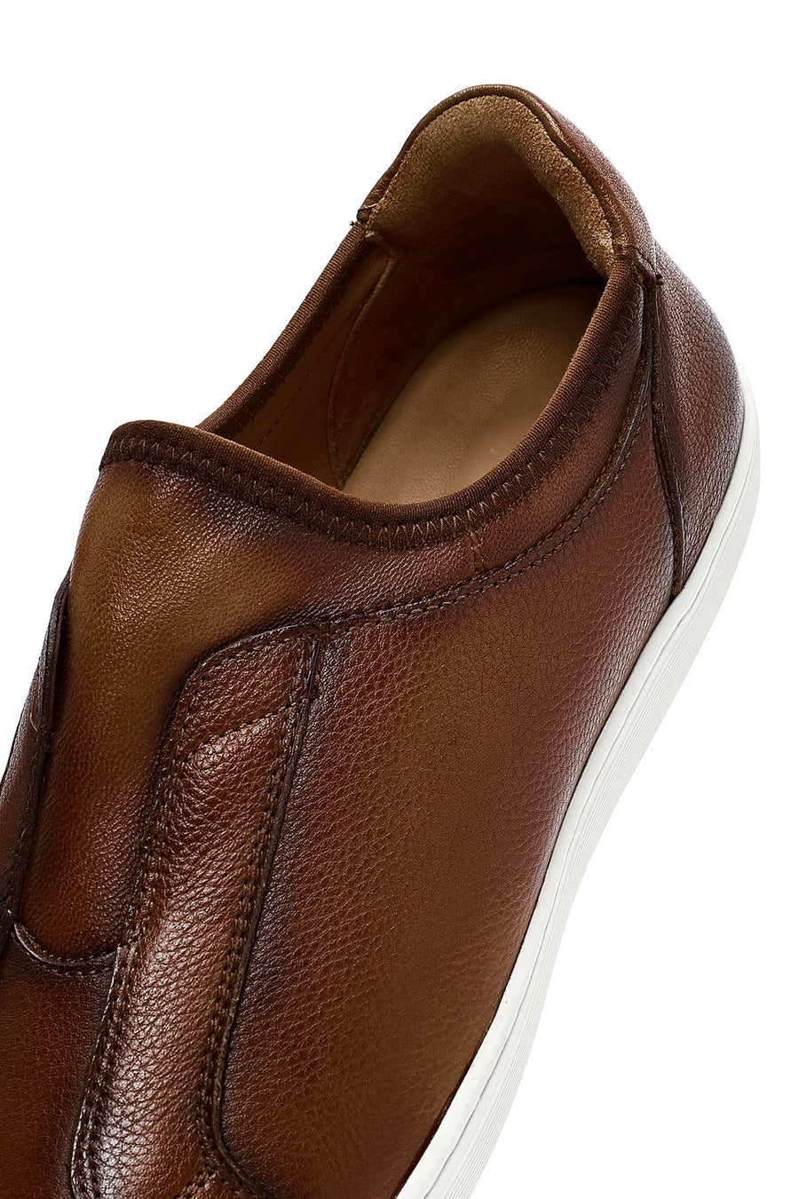 Men's Brown Leather Sneaker