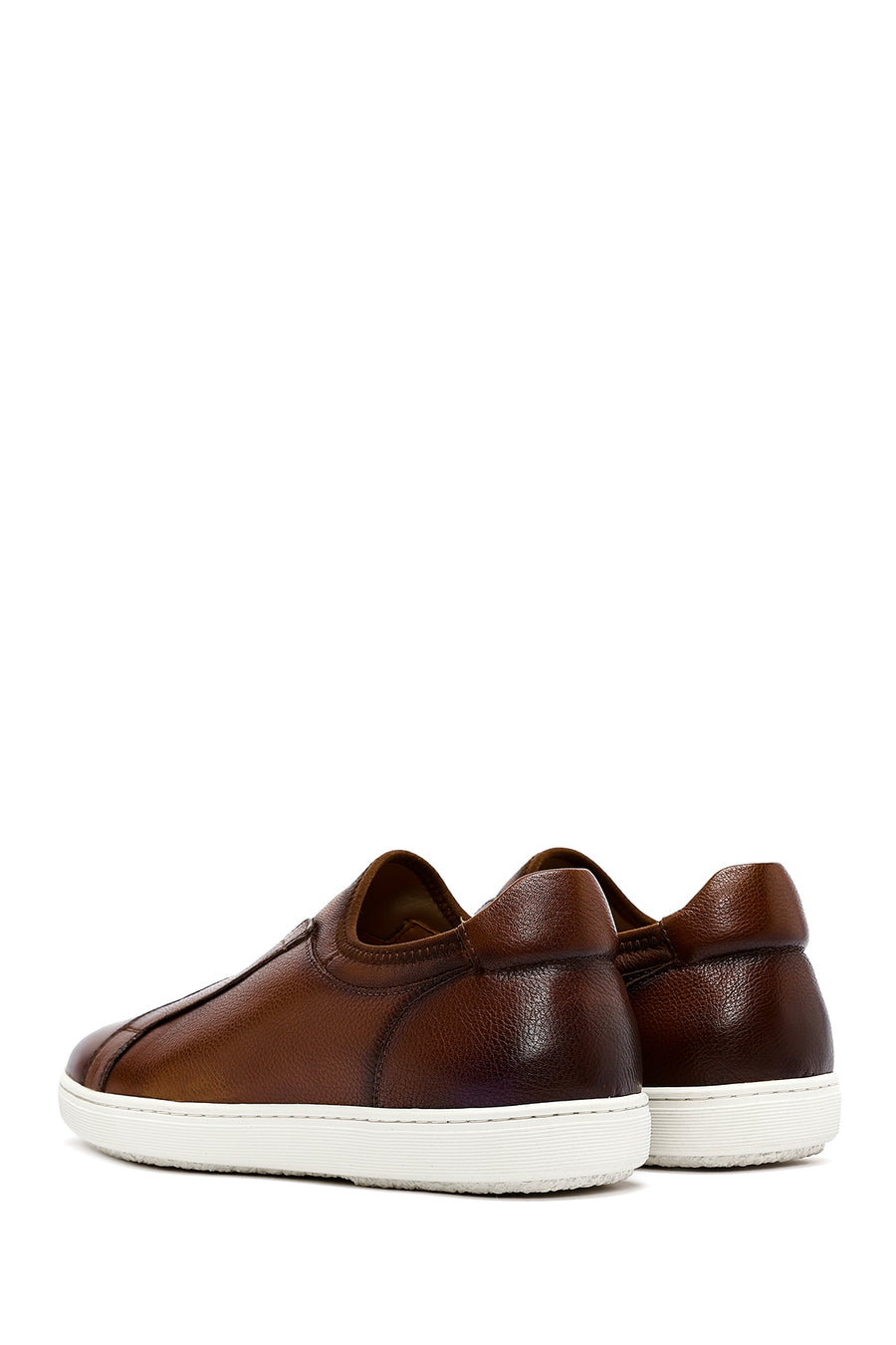 Men's Brown Leather Sneaker
