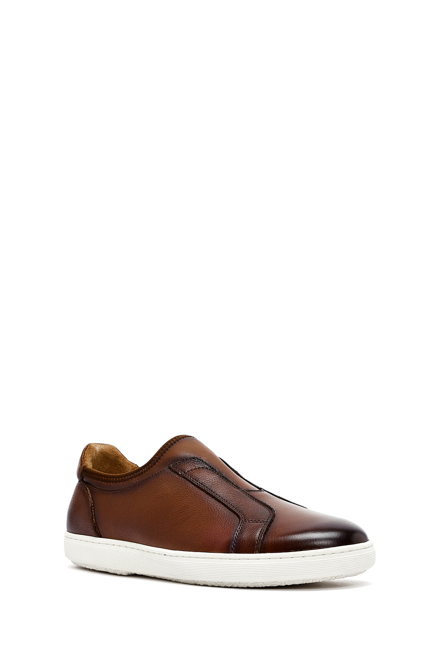 Men's Brown Leather Sneaker