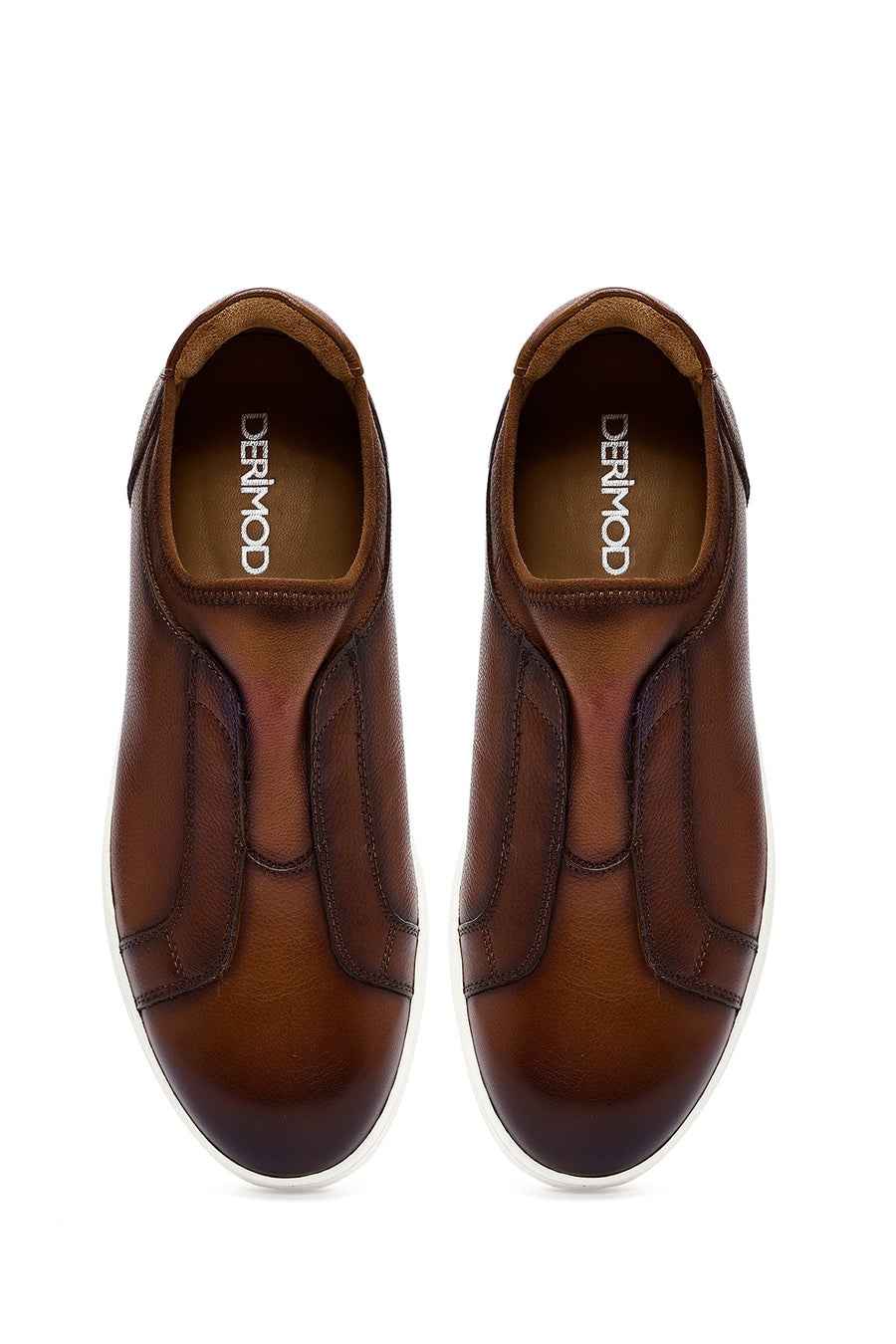 Men's Brown Leather Sneaker