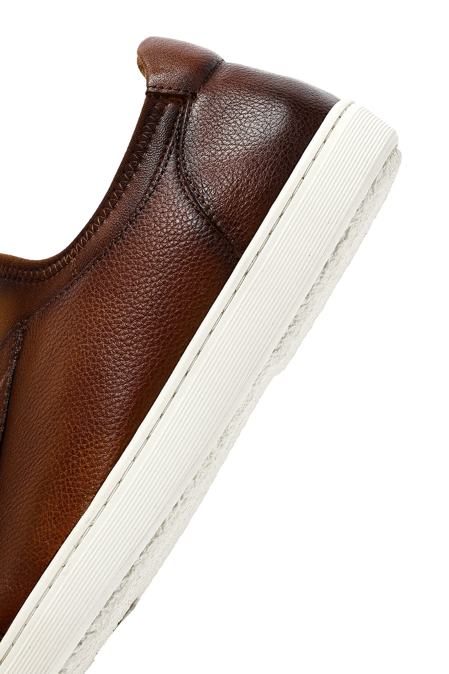 Men's Brown Leather Sneaker