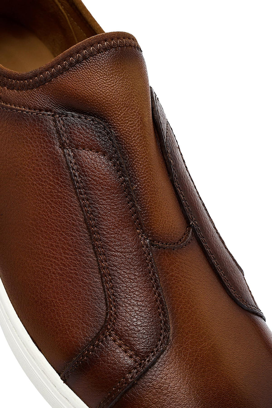 Men's Brown Leather Sneaker