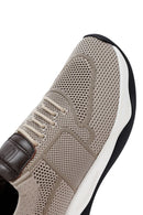 Derimod Zero Erkek Bej Kalın Tabanlı Kumaş Sneaker | Derimod