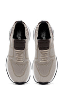 Derimod Zero Erkek Bej Kalın Tabanlı Kumaş Sneaker | Derimod