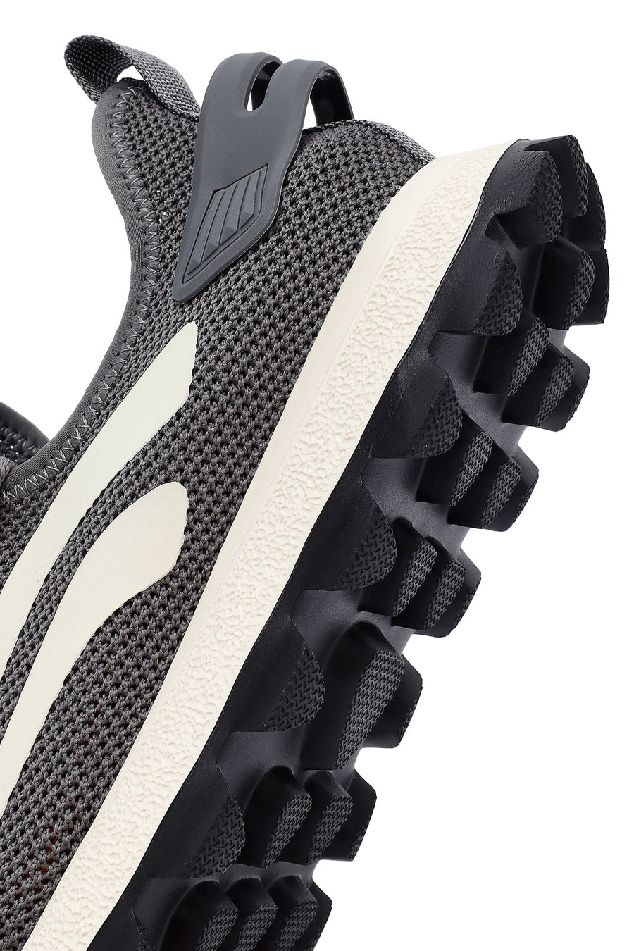 Derimod Zero Erkek Gri Bağcıklı Kalın Tabanlı Kumaş Sneaker