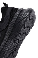 Derimod Zero Men's Black Lace-Up Thick-Sole Fabric Sneaker | Derimod