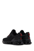 Derimod Zero Erkek Siyah Bağcıklı Kalın Tabanlı Sneaker | Derimod