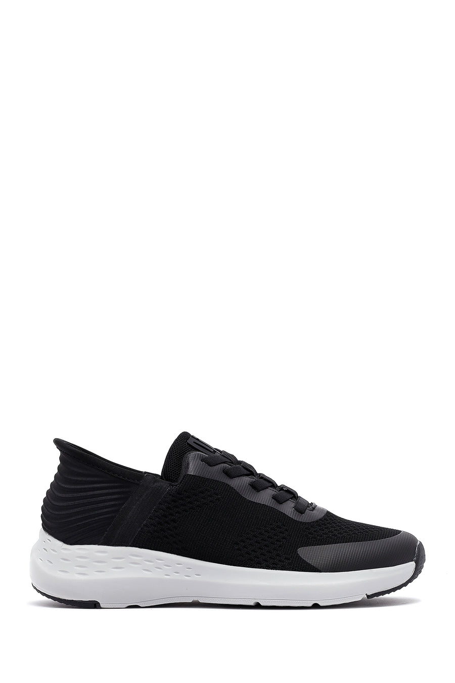 Derimod Zero Men's Black Thick Soled Fabric Sneaker 25SFD69486F | Derimod