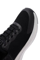 Derimod Zero Erkek Siyah Kalın Tabanlı Kumaş Sneaker | Derimod