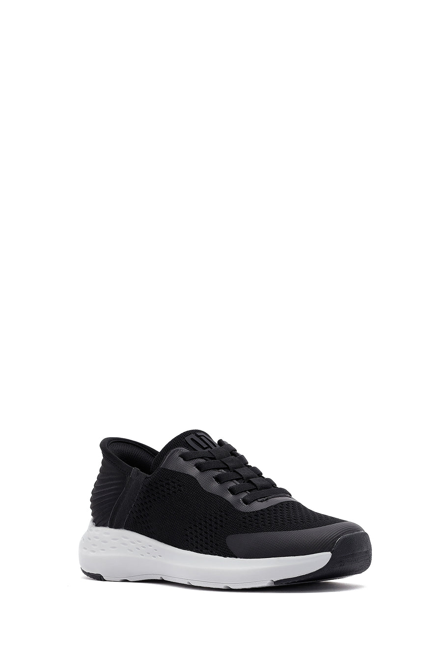 Derimod Zero Men's Black Thick Soled Fabric Sneaker
