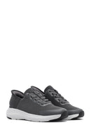 Derimod Zero Erkek Gri Kalın Tabanlı Kumaş Sneaker | Derimod