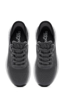 Derimod Zero Erkek Gri Kalın Tabanlı Kumaş Sneaker | Derimod