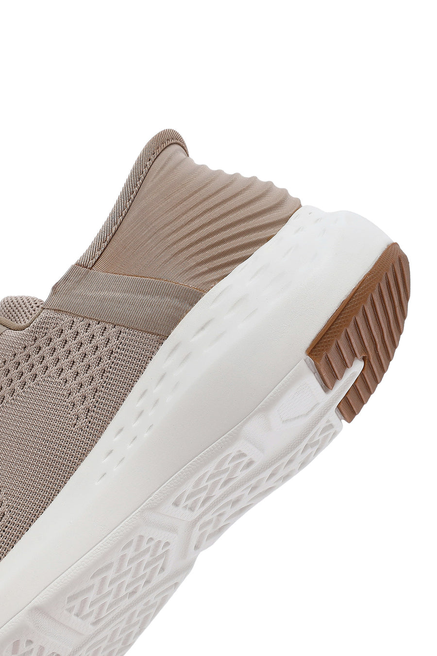 Derimod Zero Men's Beige Thick-Soled Fabric Sneakers