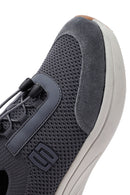 Derimod Zero Erkek Gri Kalın Tabanlı Kumaş Sneaker | Derimod