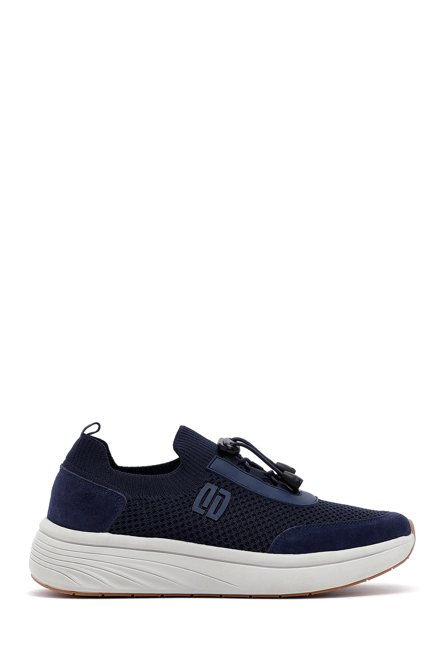 Derimod Zero Men's Navy Blue Thick-Soled Fabric Sneaker 25SFD69506F | Derimod