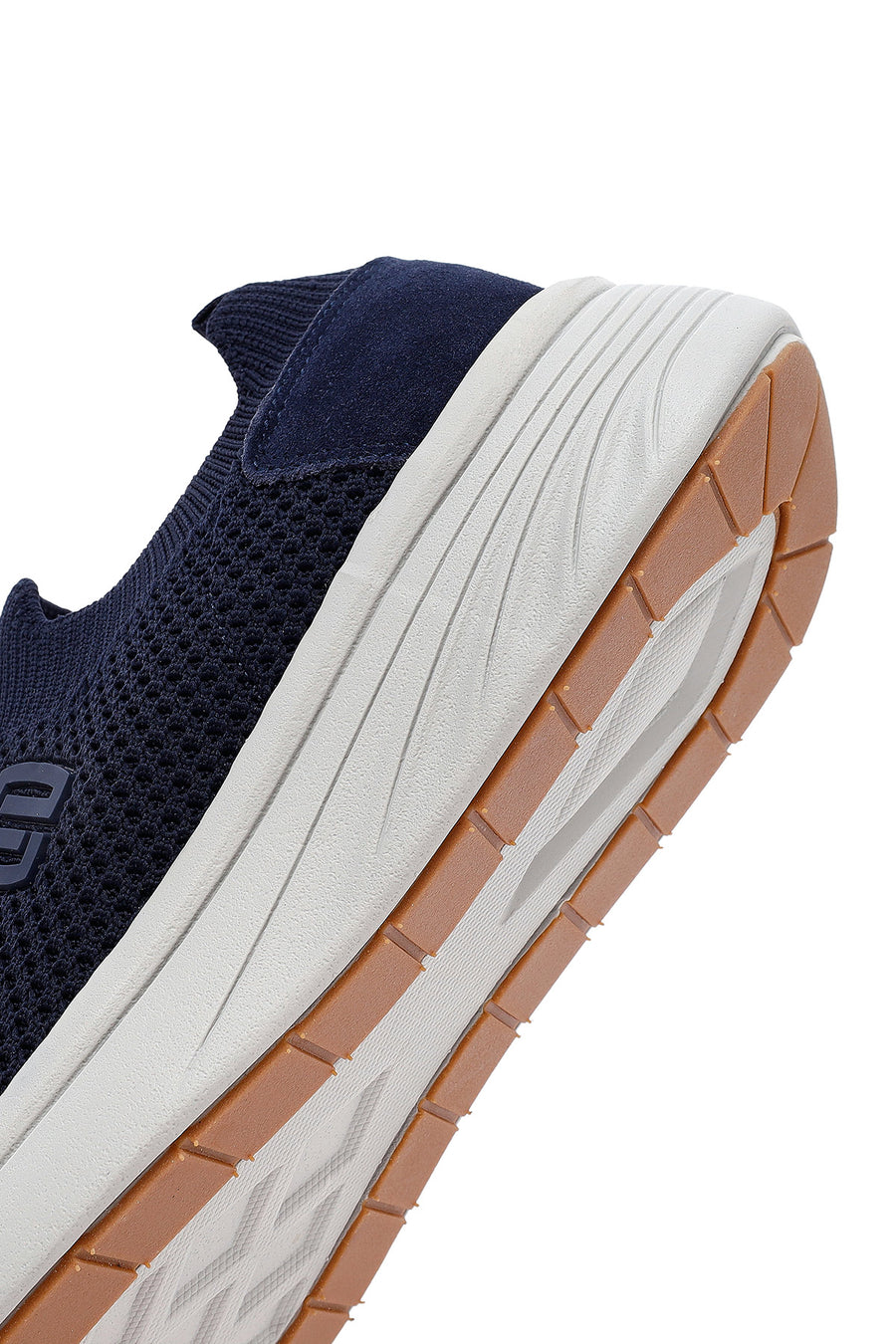 Derimod Zero Men's Navy Blue Thick-Soled Fabric Sneaker