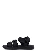 Erkek Siyah Kumaş Sandalet | Derimod